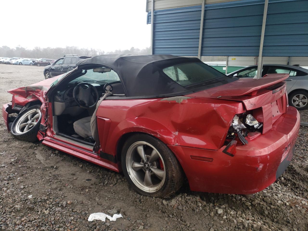 2000 Ford Mustang VIN 1FAFP4445YF235471 Copart auction photo, all over damage thumbnail 2