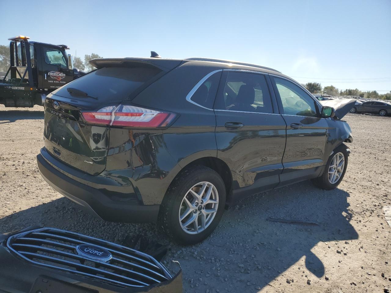 2022 Ford Edge VIN 2FMPK4J94NBB09429 Copart auction photo, front end damage thumbnail 3