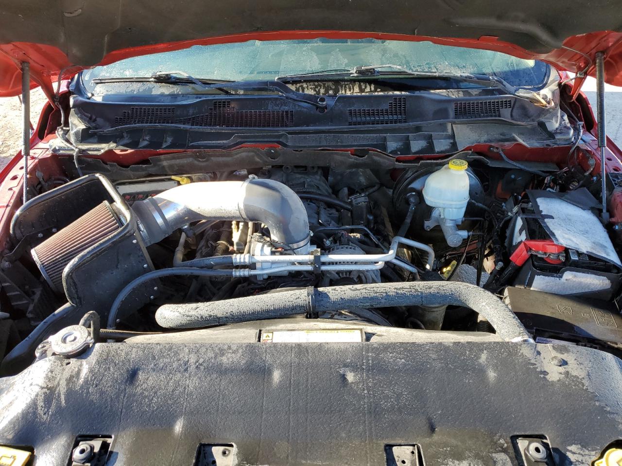 2009 Dodge RAM VIN 1D3HV13T99J519028 Copart auction photo, front end damage thumbnail 11
