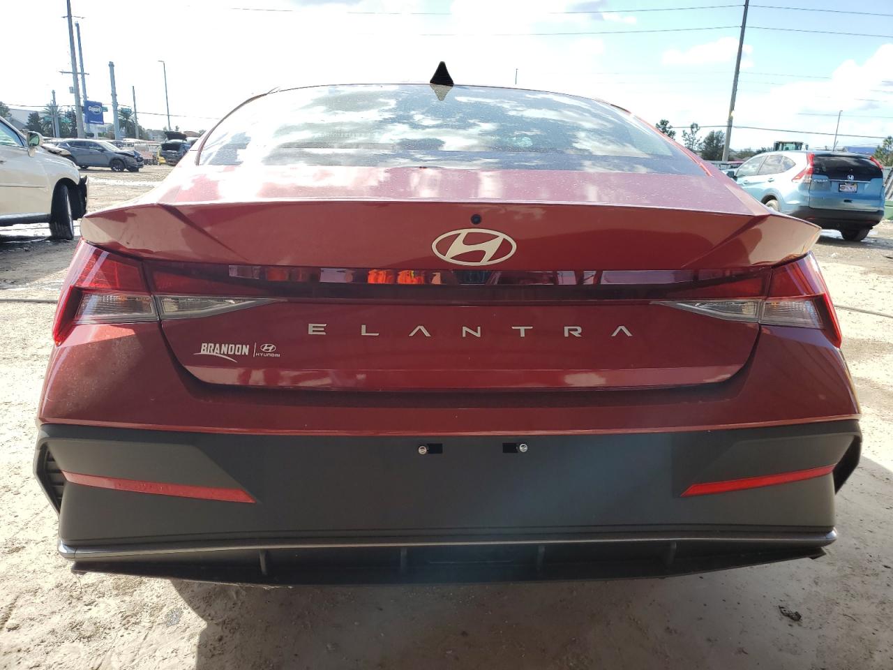 2024 Hyundai Elantra VIN KMHLM4DG3RU750459 Copart auction photo, front end damage thumbnail 6