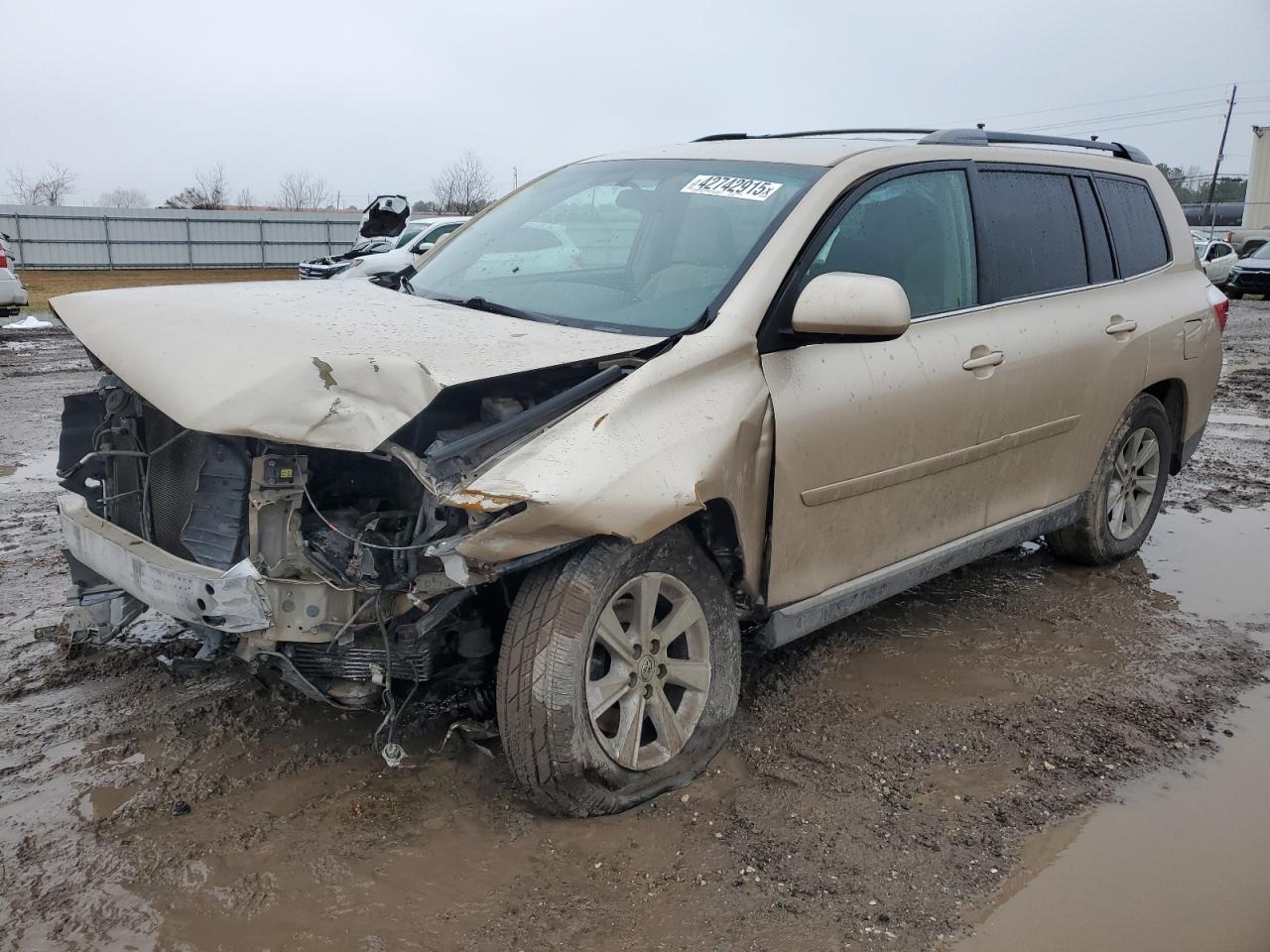 2013 Toyota Highlander VIN 5TDZK3EH9DS126569