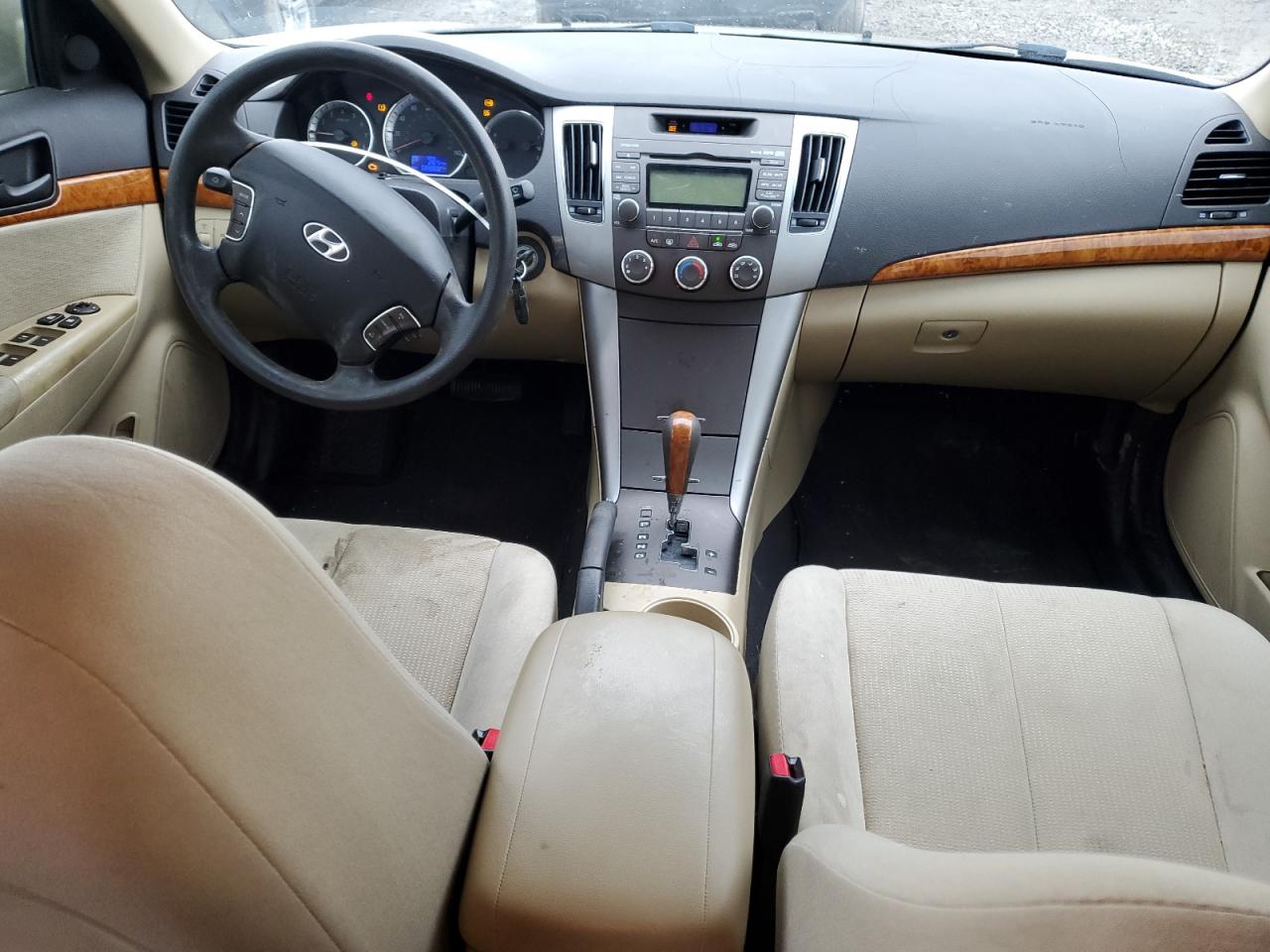 2010 Hyundai Sonata VIN 5NPET4AC0AH638010 Copart auction photo, undercarriage / front end damage thumbnail 8