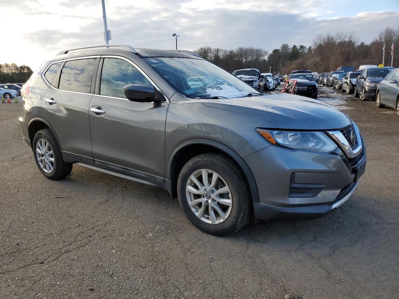 2018 Nissan Rogue VIN 5N1AT2MV8JC775011 Copart auction photo, rear end / undercarriage damage thumbnail 4