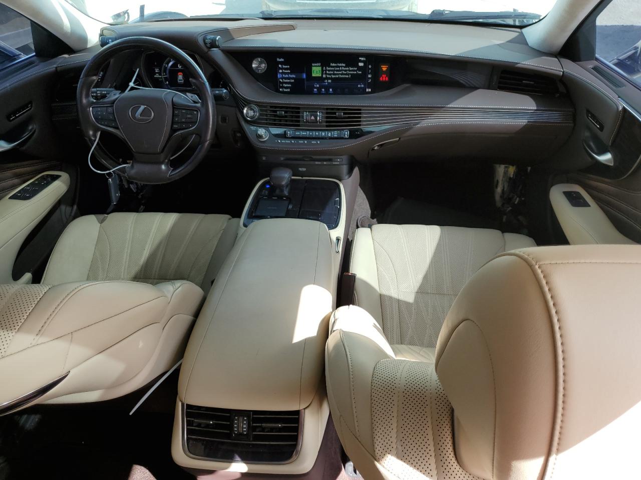 2018 Lexus LS VIN JTHB5LFF3J5004327 Copart auction photo, water/flood damage thumbnail 8