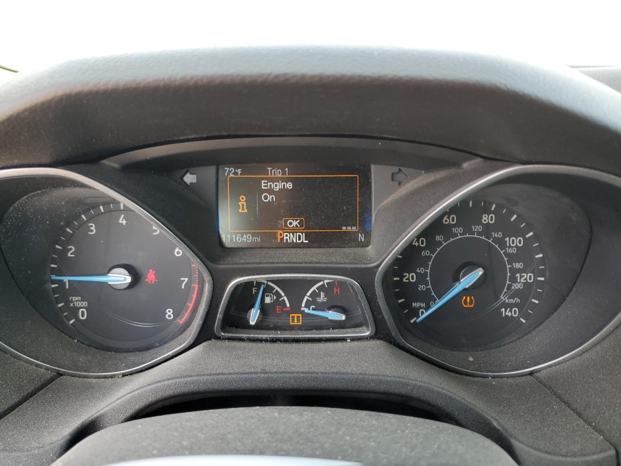 2016 Ford Focus VIN 1FADP3K22GL255468 Copart auction photo, all over / undercarriage damage thumbnail 9