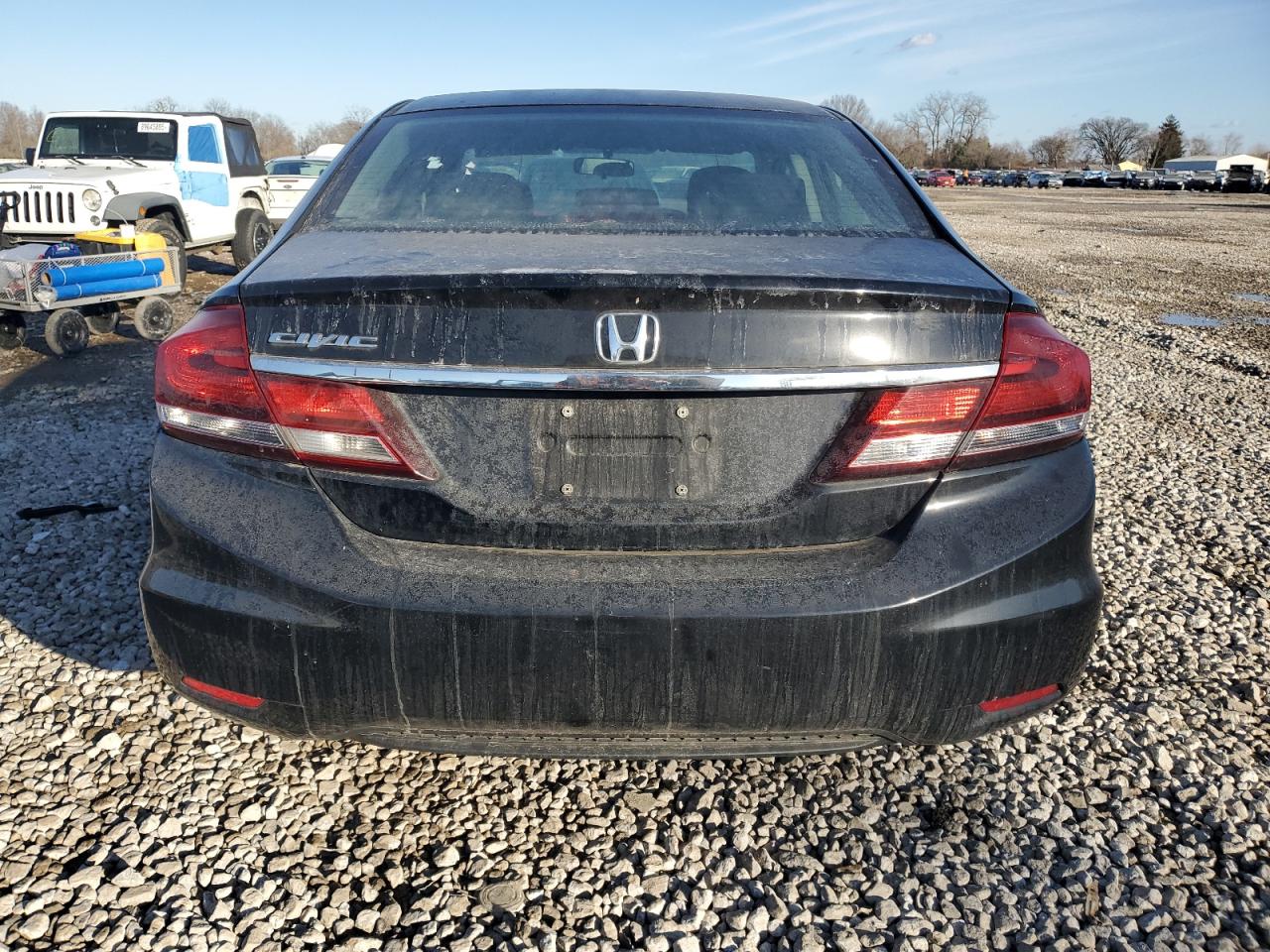 2014 Honda Civic VIN 19XFB2F59EE066788 Copart auction photo, front end damage thumbnail 6
