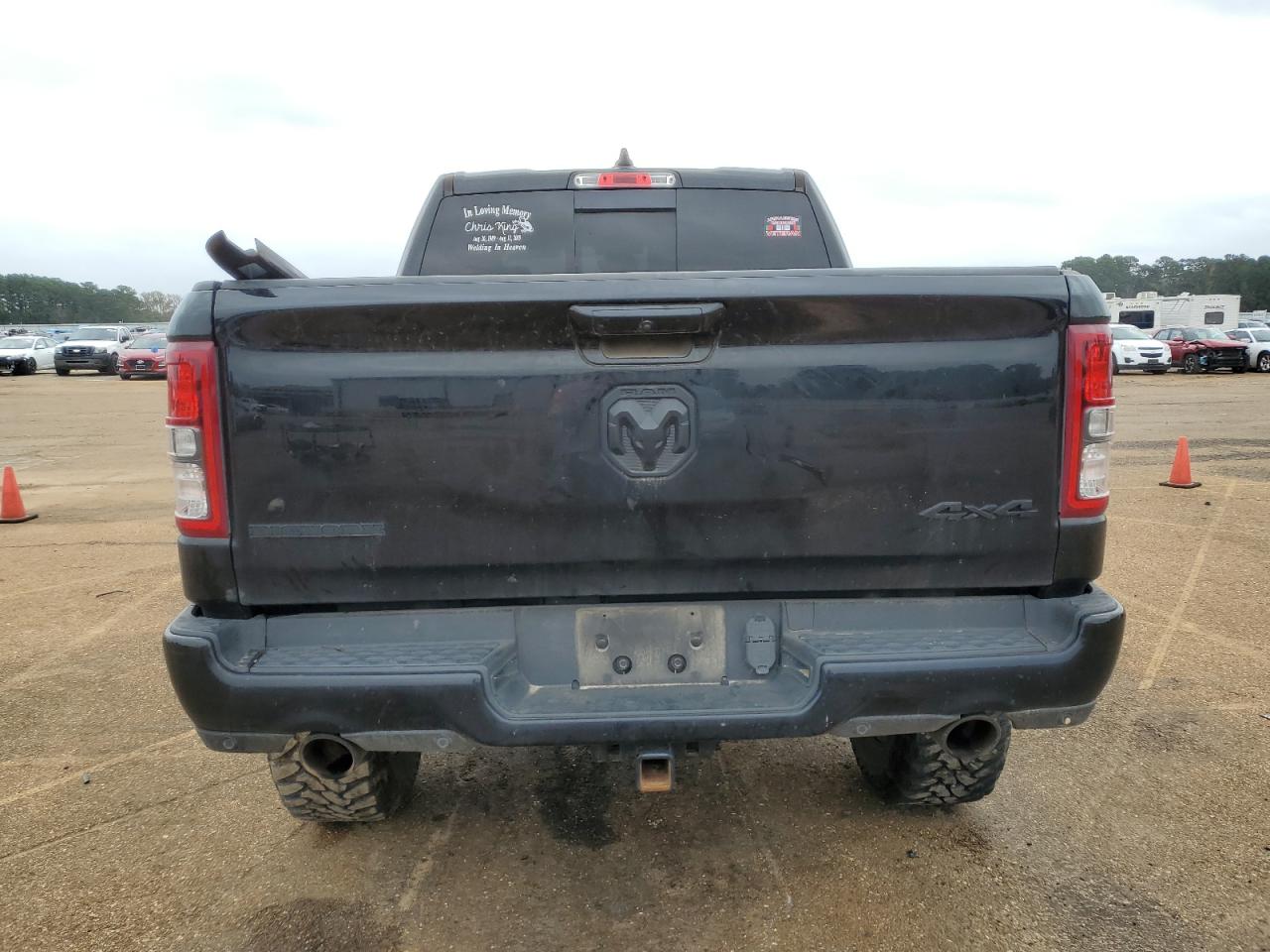 2021 RAM 1500 VIN 1C6SRFFT6MN647876 Copart auction photo, front end / side damage thumbnail 6