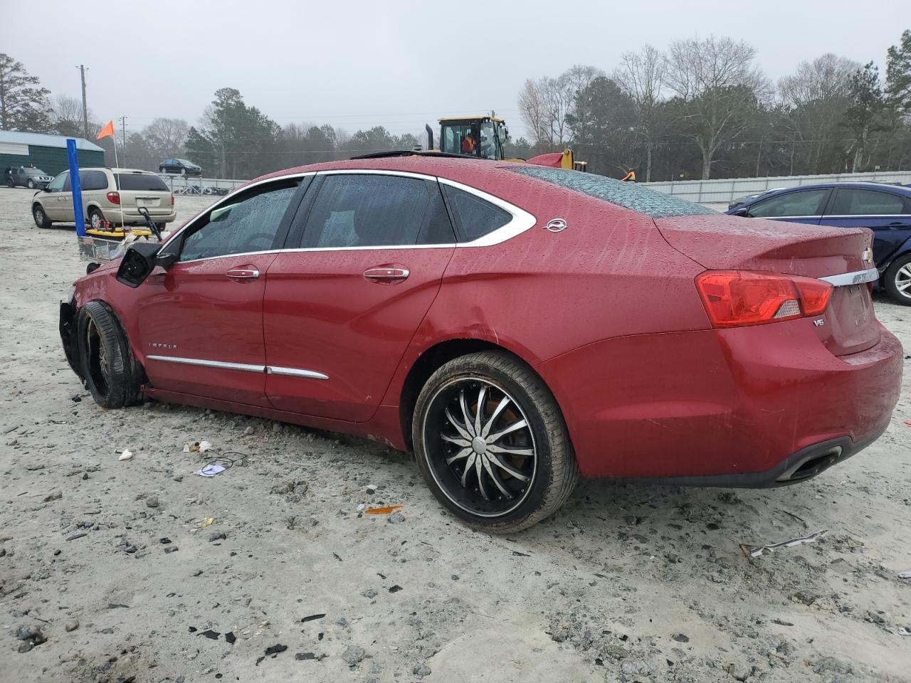 2015 Chevrolet Impala VIN 1G1165S38FU110845 Copart auction photo, all over damage thumbnail 2