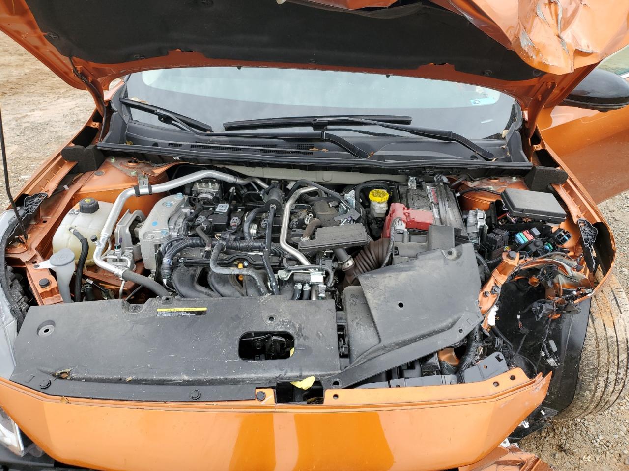2024 Nissan Sentra VIN 3N1AB8DV4RY202915 Copart auction photo, front end / side damage thumbnail 11