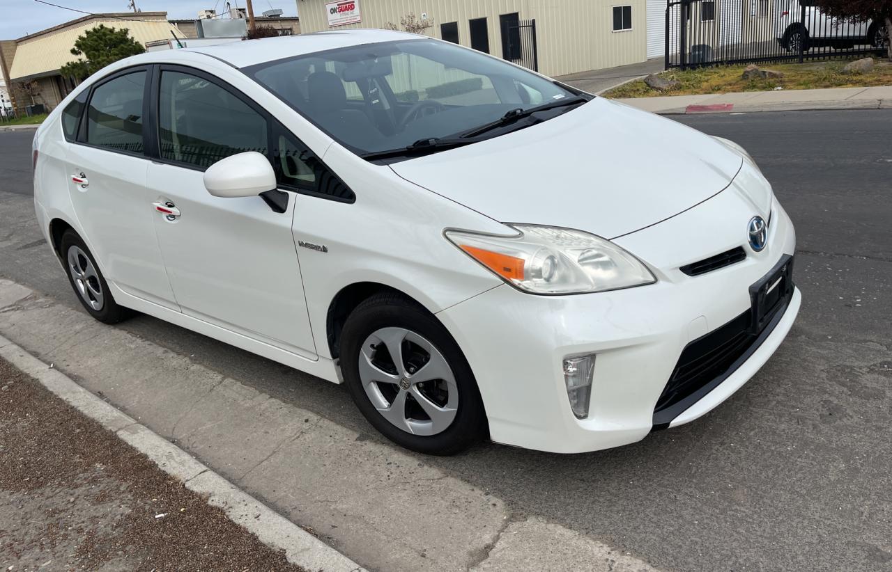 2013 Toyota Prius VIN JTDKN3DU3D1650501