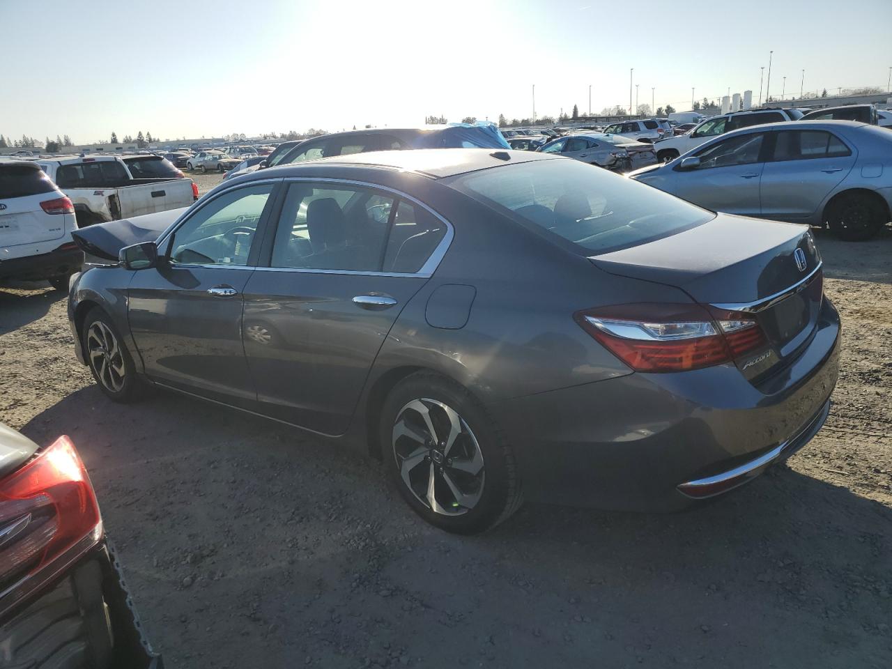 2017 Honda Accord VIN 1HGCR2F78HA247972 Copart auction photo, front end damage thumbnail 2