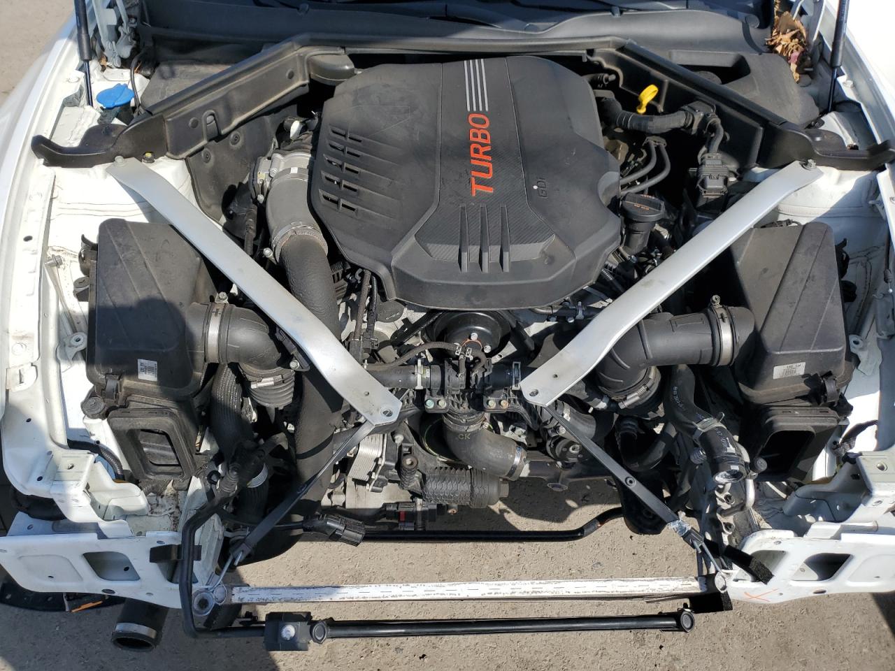 2022 KIA Stinger VIN KNAE55LC3N6103263 Copart auction photo, front end damage thumbnail 11
