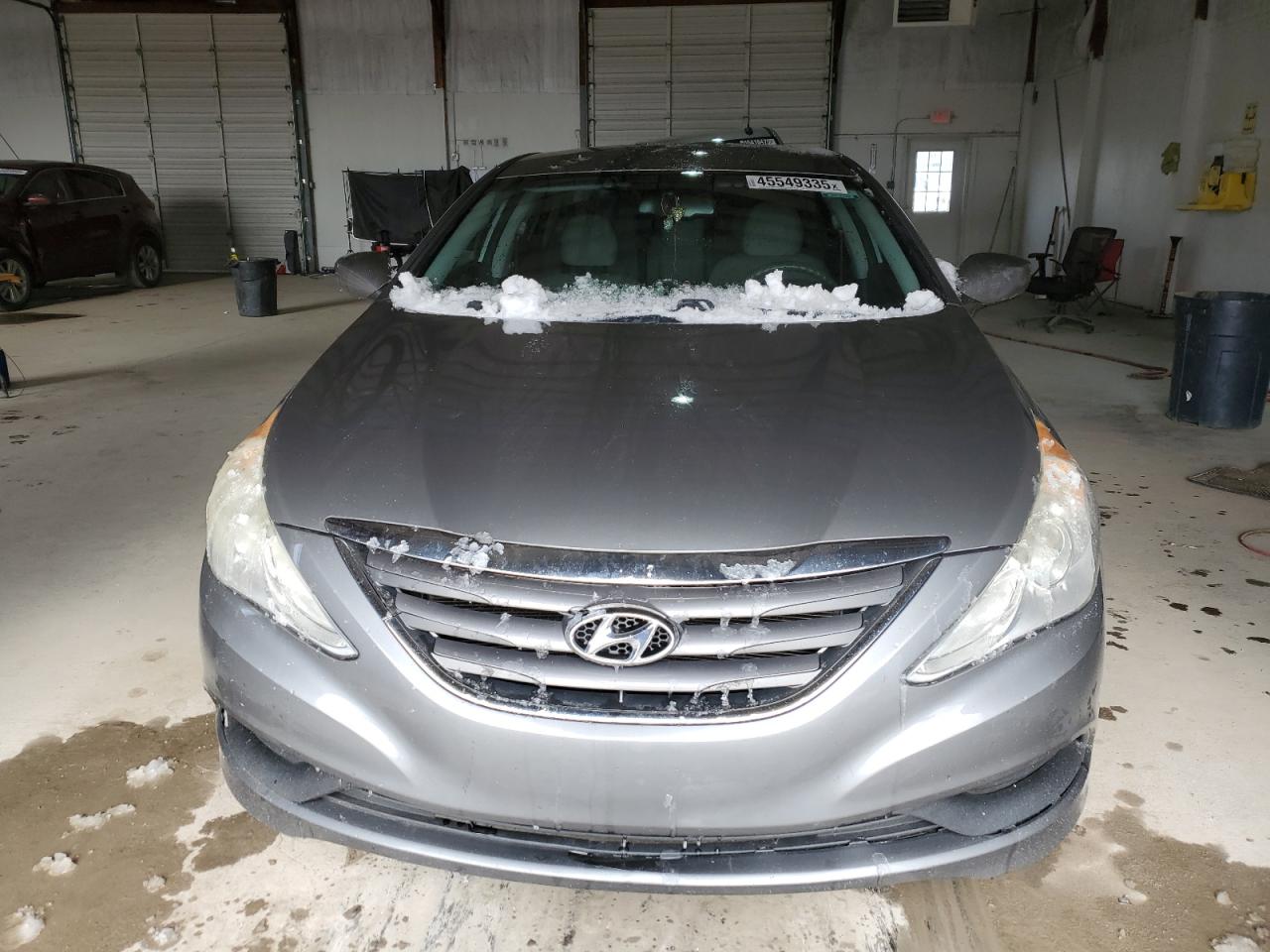2014 Hyundai Sonata VIN 5NPEB4AC0EH858904 Copart auction photo, rear end / frame damage damage thumbnail 5