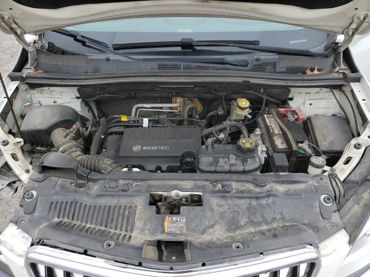 2013 Buick Encore VIN KL4CJCSB6DB178087 Copart auction photo, front end damage thumbnail 11