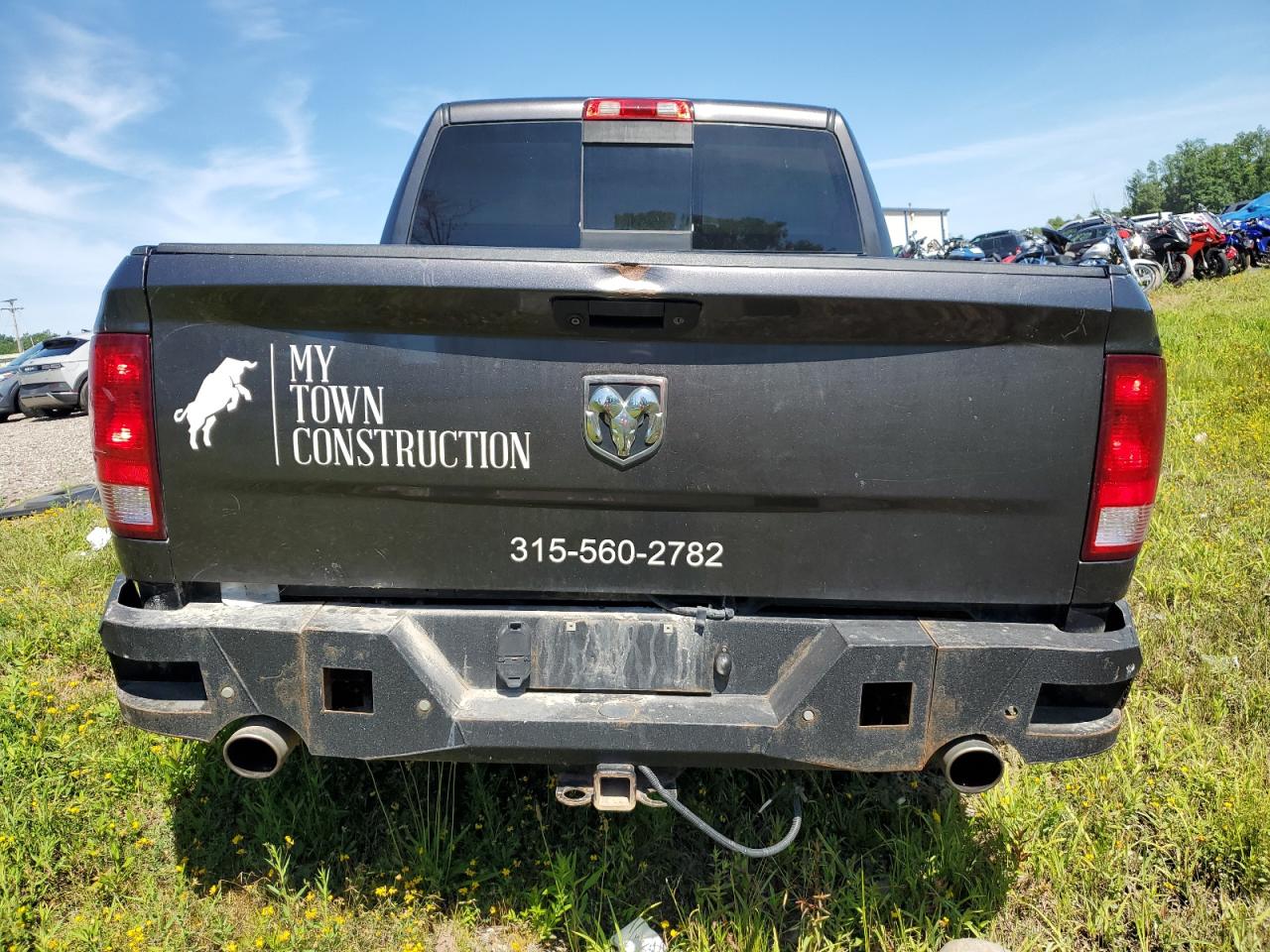 2016 RAM 1500 VIN 3C6RR7LT2GG389183 Copart auction photo, burn - engine / burn - interior damage thumbnail 6