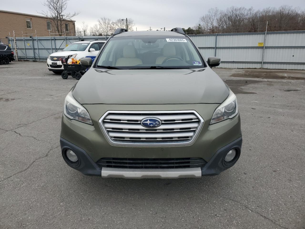 2016 Subaru Outback VIN 4S4BSANC5G3231993 Copart auction photo, rear end / side damage thumbnail 5