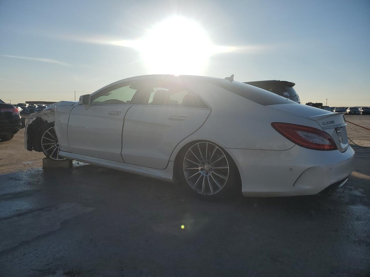 2015 Mercedes-Benz Cls-klasse VIN WDDLJ9BB1FA149717 Copart auction photo, front end / minor dent/scratches damage thumbnail 2