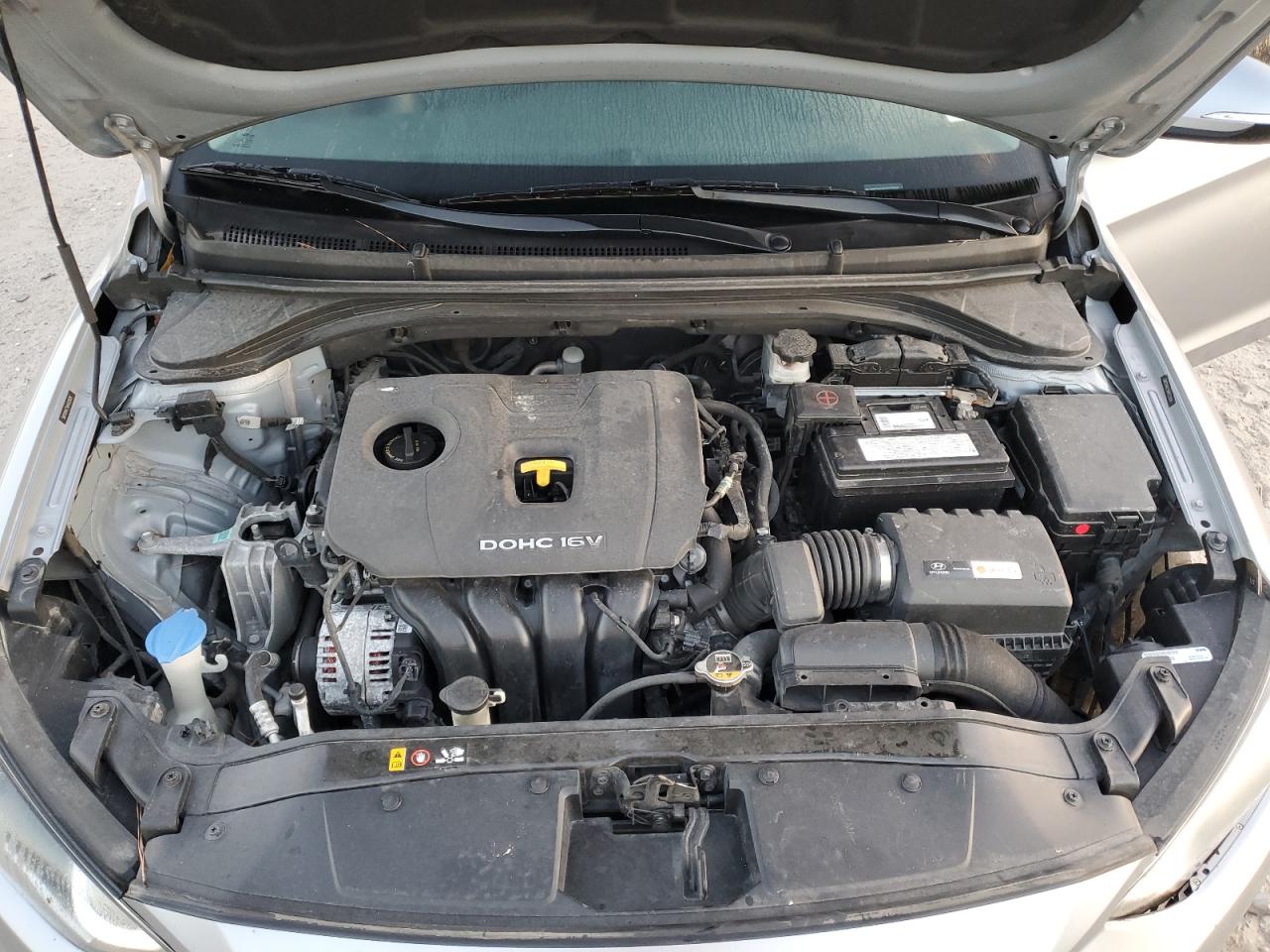 2017 Hyundai Elantra VIN 5NPD84LF5HH122028 Copart auction photo, rear end damage thumbnail 11