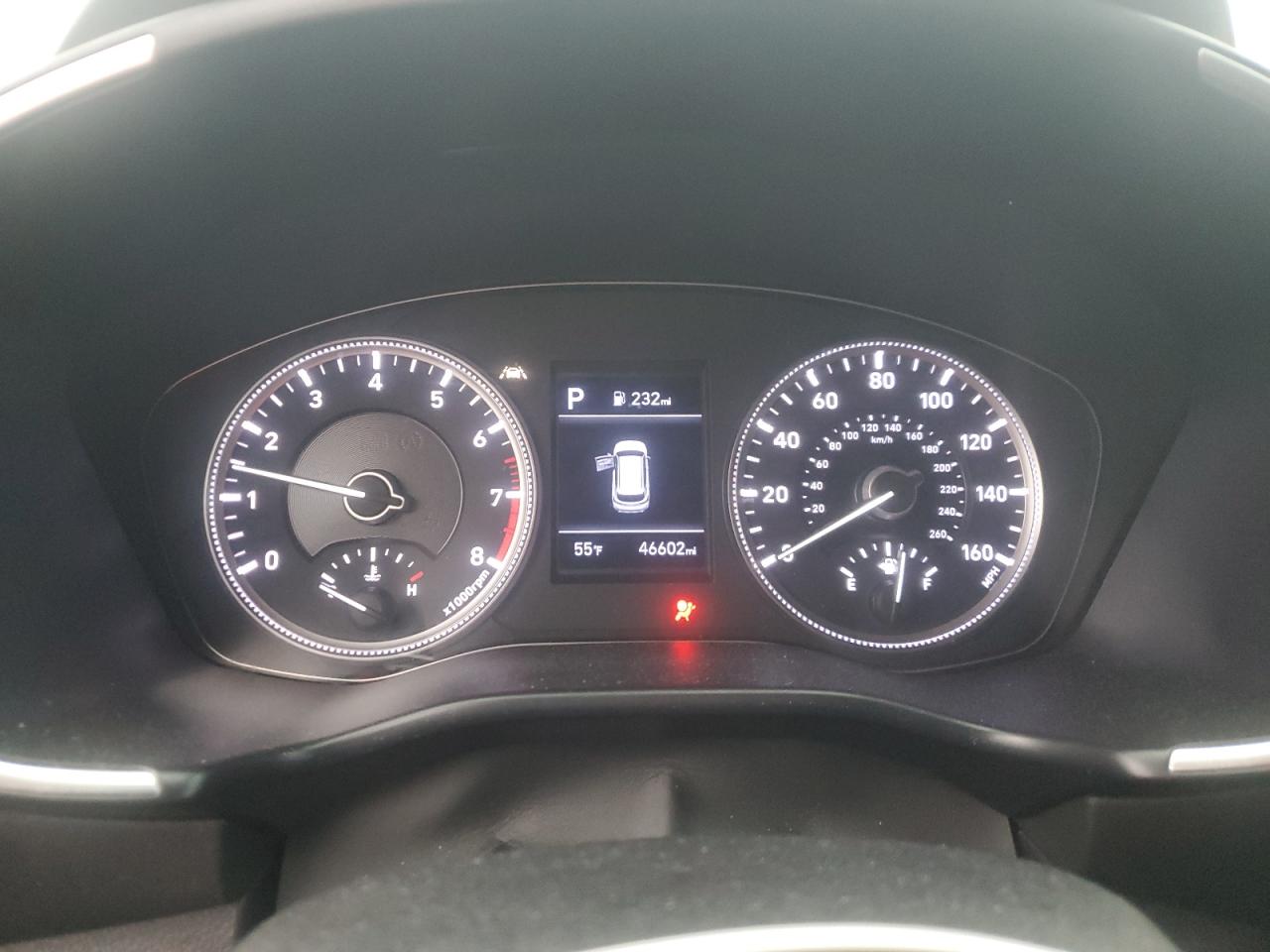 2019 Hyundai Santa Fe VIN 5NMS23AD7KH092541 Copart auction photo, front end damage thumbnail 9