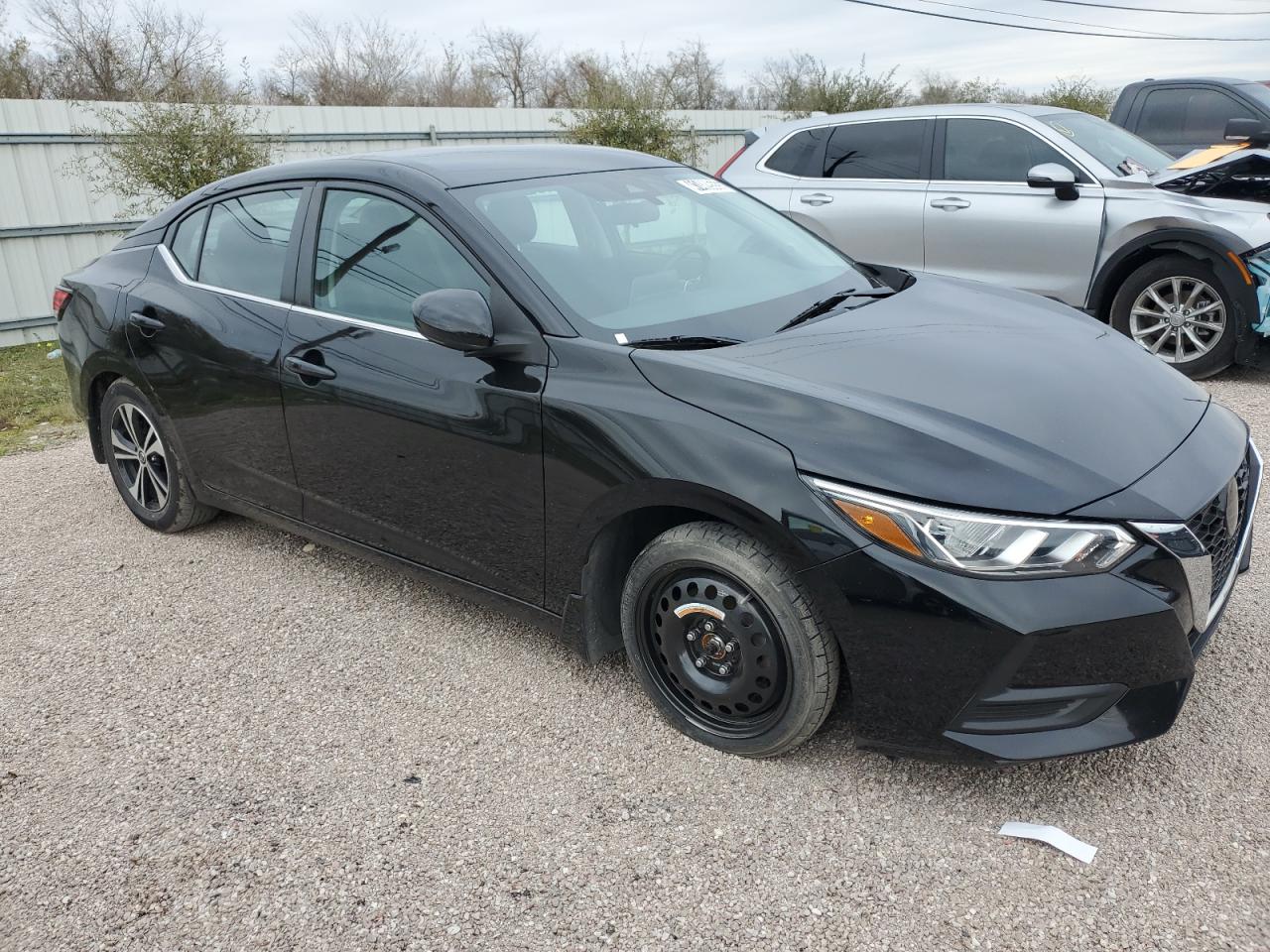 2020 Nissan Sentra VIN 3N1AB8CV9LY313016 Copart auction photo, side / minor dent/scratches damage thumbnail 4