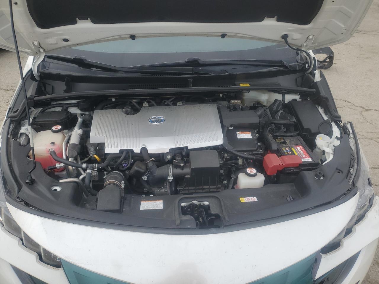 2017 Toyota Prius VIN JTDKARFP0H3000461 Copart auction photo, front end damage thumbnail 11