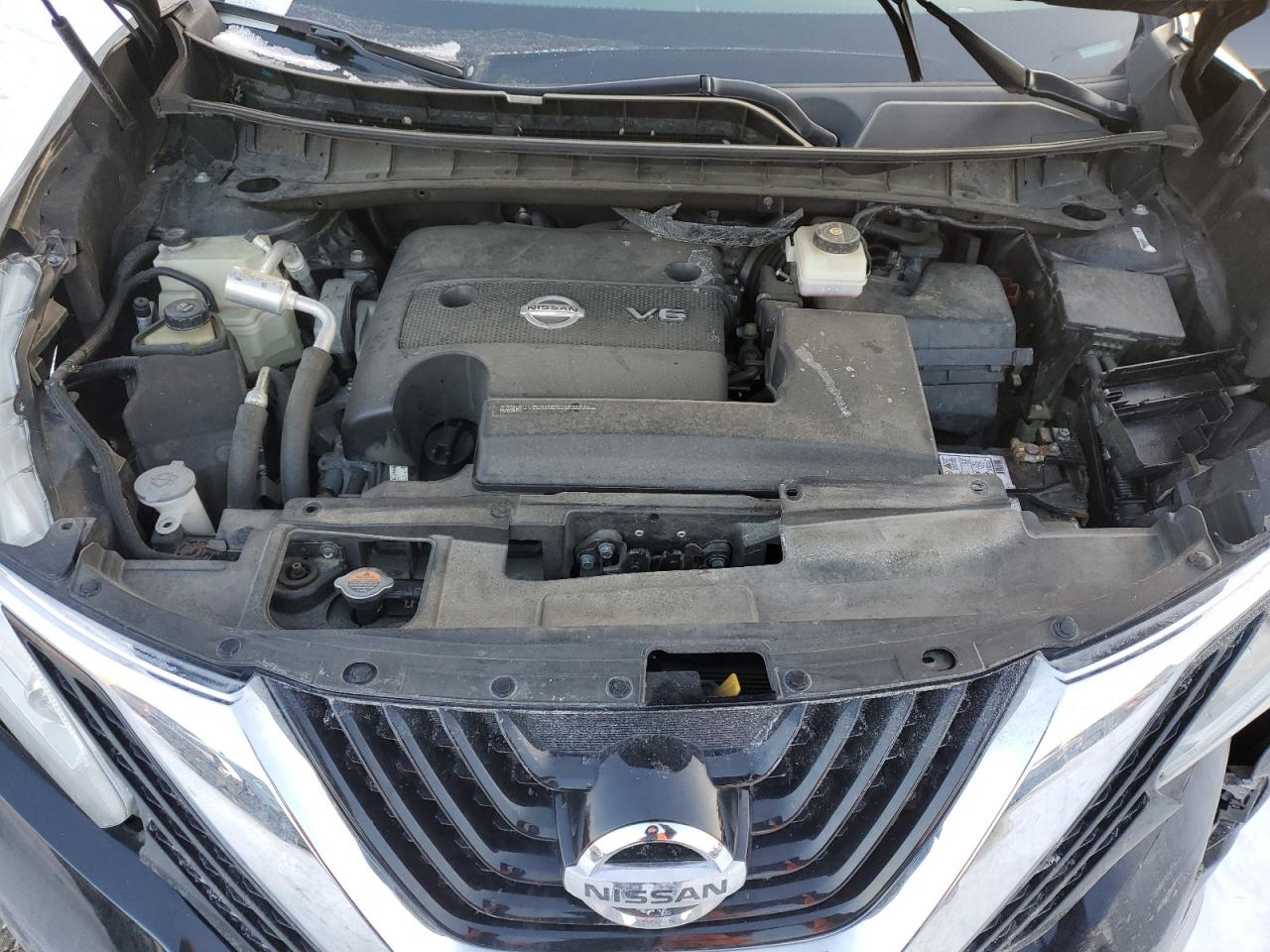 2018 Nissan Murano VIN 5N1AZ2MG8JN157434 Copart auction photo, front end / rear end damage thumbnail 13