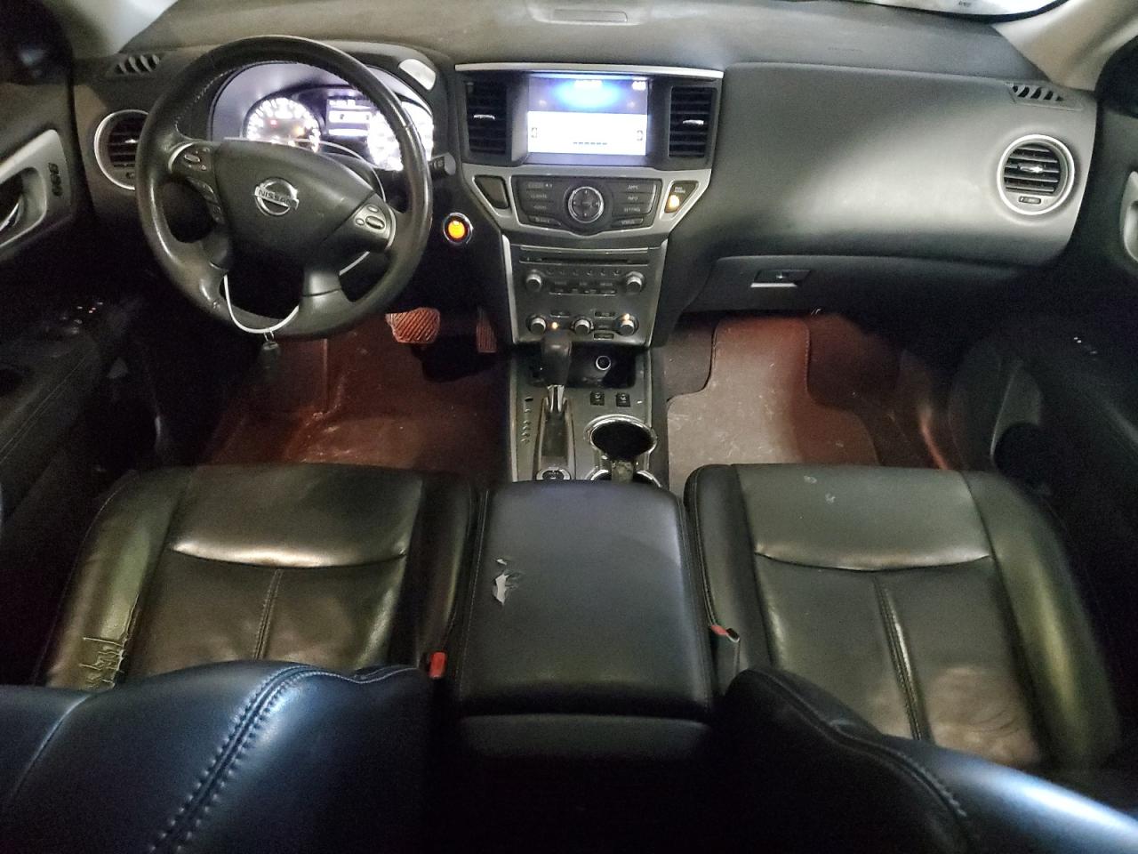 2017 Nissan Pathfinder VIN 5N1DR2MM6HC633107 Copart auction photo, mechanical damage thumbnail 8