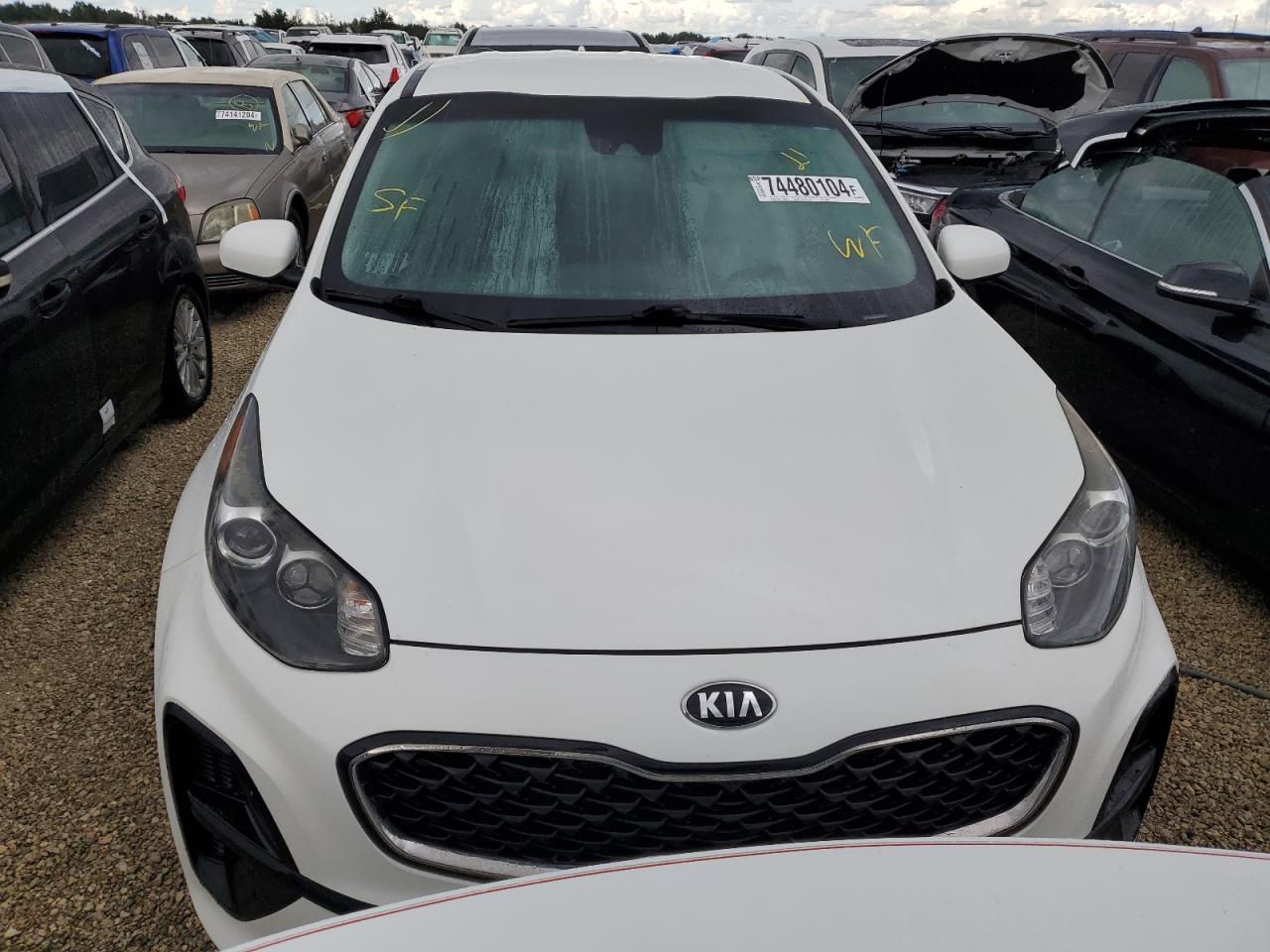 2020 KIA Sportage VIN KNDPM3AC7L7760287 Copart auction photo, water/flood damage thumbnail 5