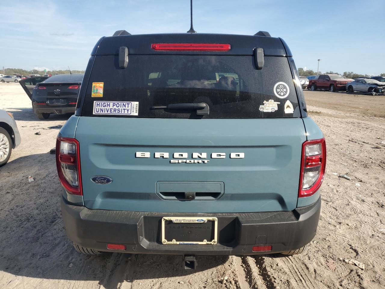 2023 Ford Bronco VIN 3FMCR9C68PRD21541 Copart auction photo, front end damage thumbnail 6