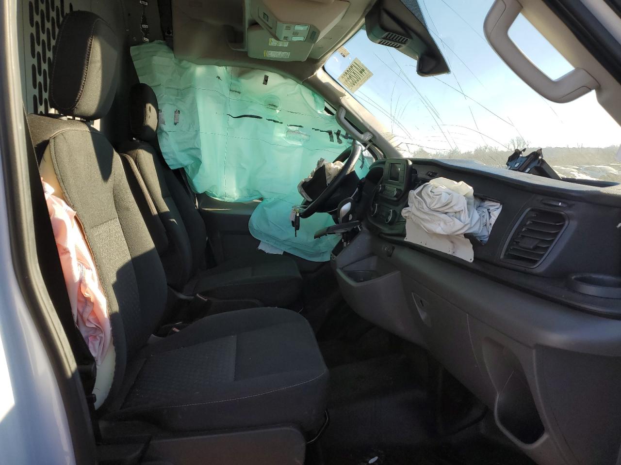2023 Ford Transit VIN 1FTBR1C85PKB03919 Copart auction photo, side / all over damage thumbnail 7