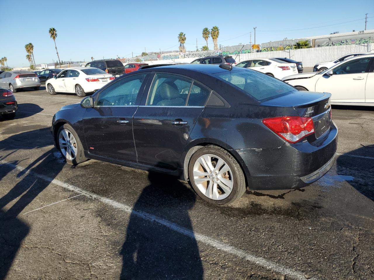 2015 Chevrolet Cruze VIN 1G1PG5SB5F7279136 Copart auction photo, front end / minor dent/scratches damage thumbnail 2