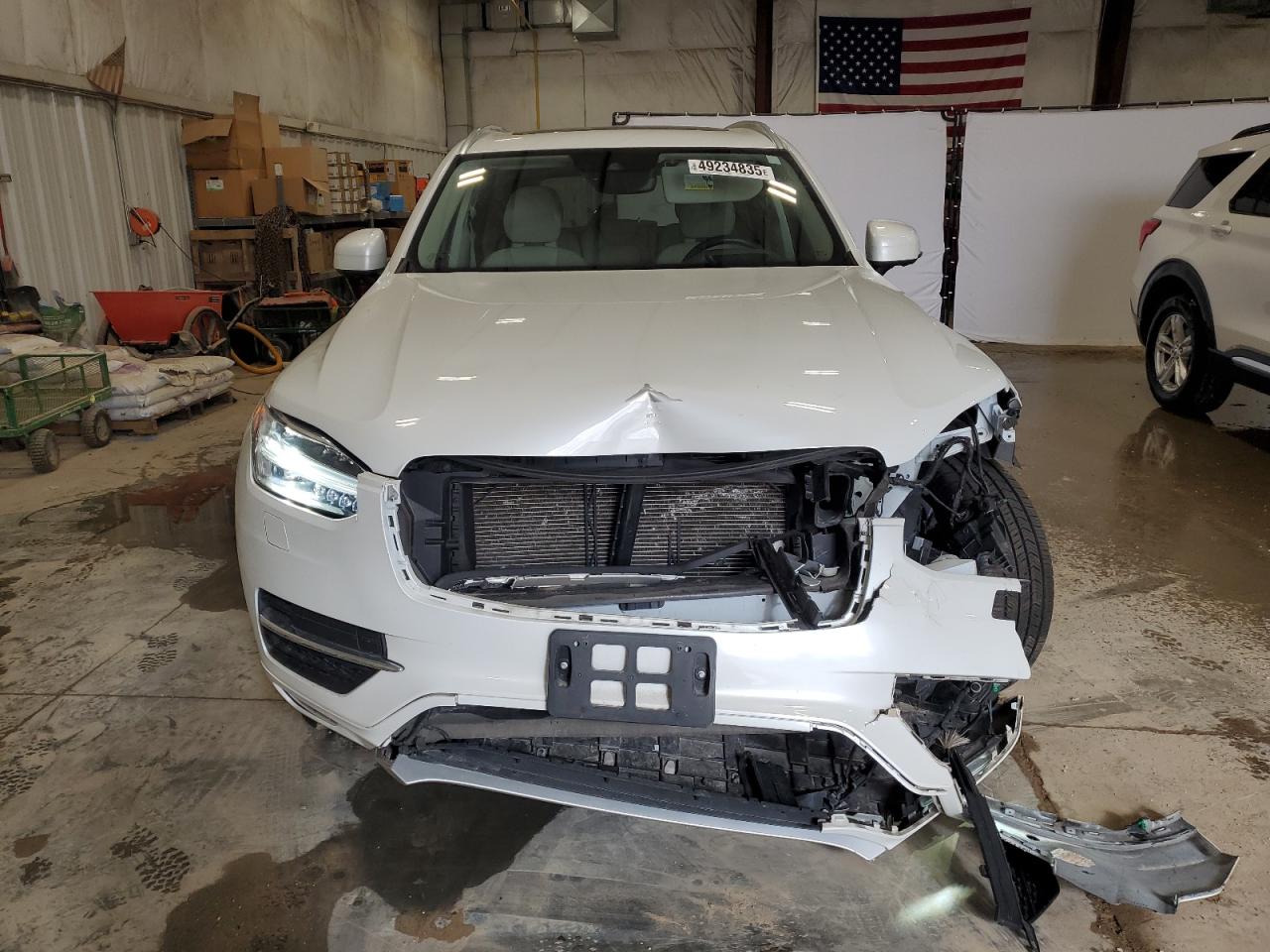 2018 Volvo XC90 VIN YV4A22PL6J1375121 Copart auction photo, front end damage thumbnail 5