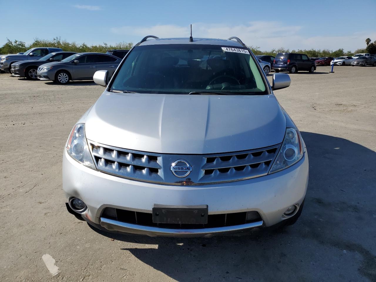2006 Nissan Murano VIN JN8AZ08T76W416050 Copart auction photo, front end damage thumbnail 5