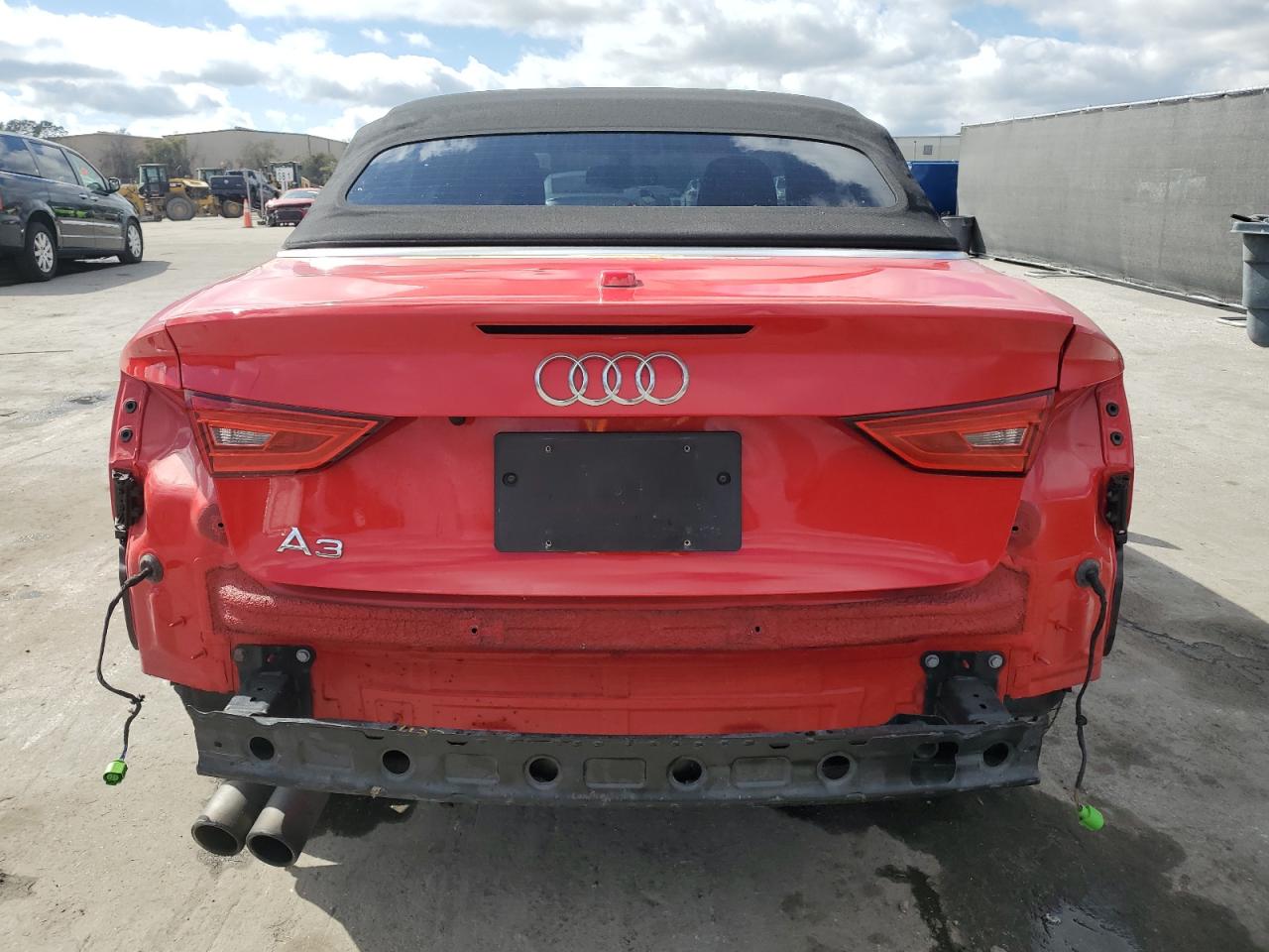 2015 Audi A3 VIN WAU6CLFF8F1036565 Copart auction photo, rear end damage thumbnail 6