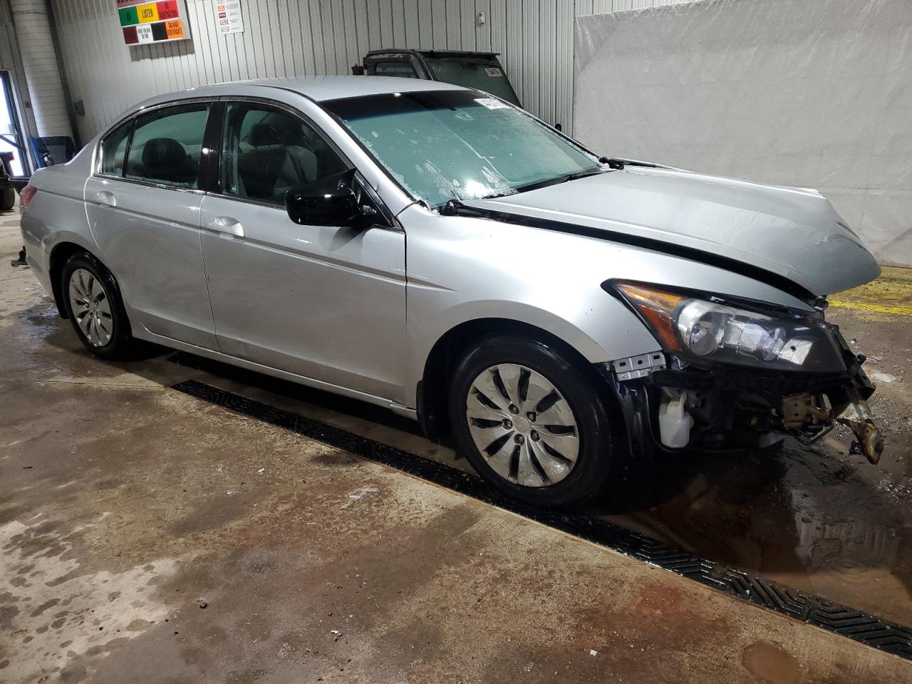 2012 Honda Accord VIN 1HGCP2F38CA242895 Copart auction photo, front end / side damage thumbnail 4