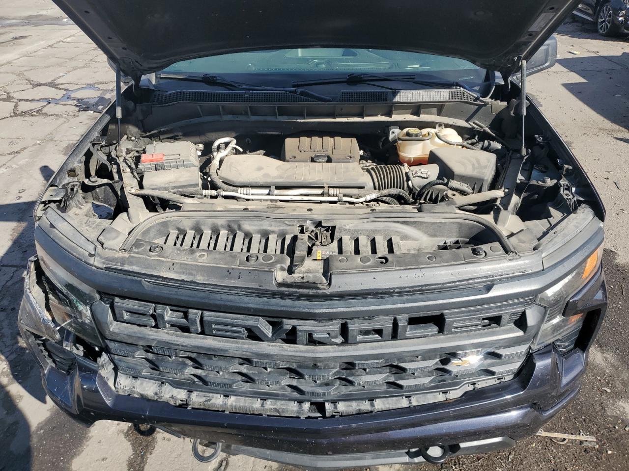 2022 Chevrolet Silverado VIN 3GCPDBEK9NG673784 Copart auction photo, front end / hail damage thumbnail 11