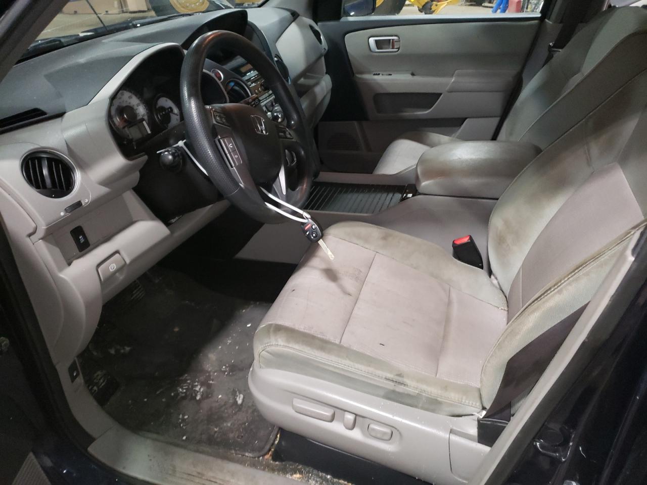 2013 Honda Pilot VIN 5FNYF4H41DB082876 Copart auction photo, front end / all over damage thumbnail 7