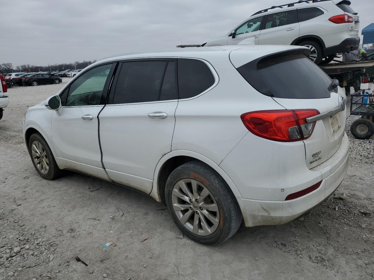 2018 Buick Envision VIN LRBFX1SA7JD084246 Copart auction photo, front end damage thumbnail 2