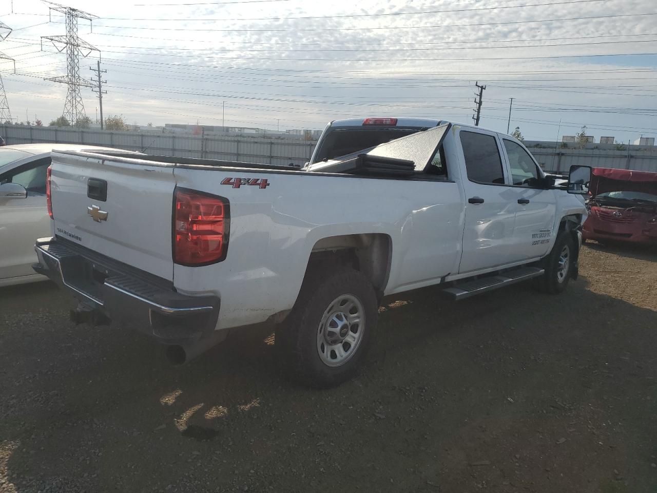 2019 Chevrolet Silverado VIN 1GC4KVCY9KF228282 Copart auction photo, front end damage thumbnail 3
