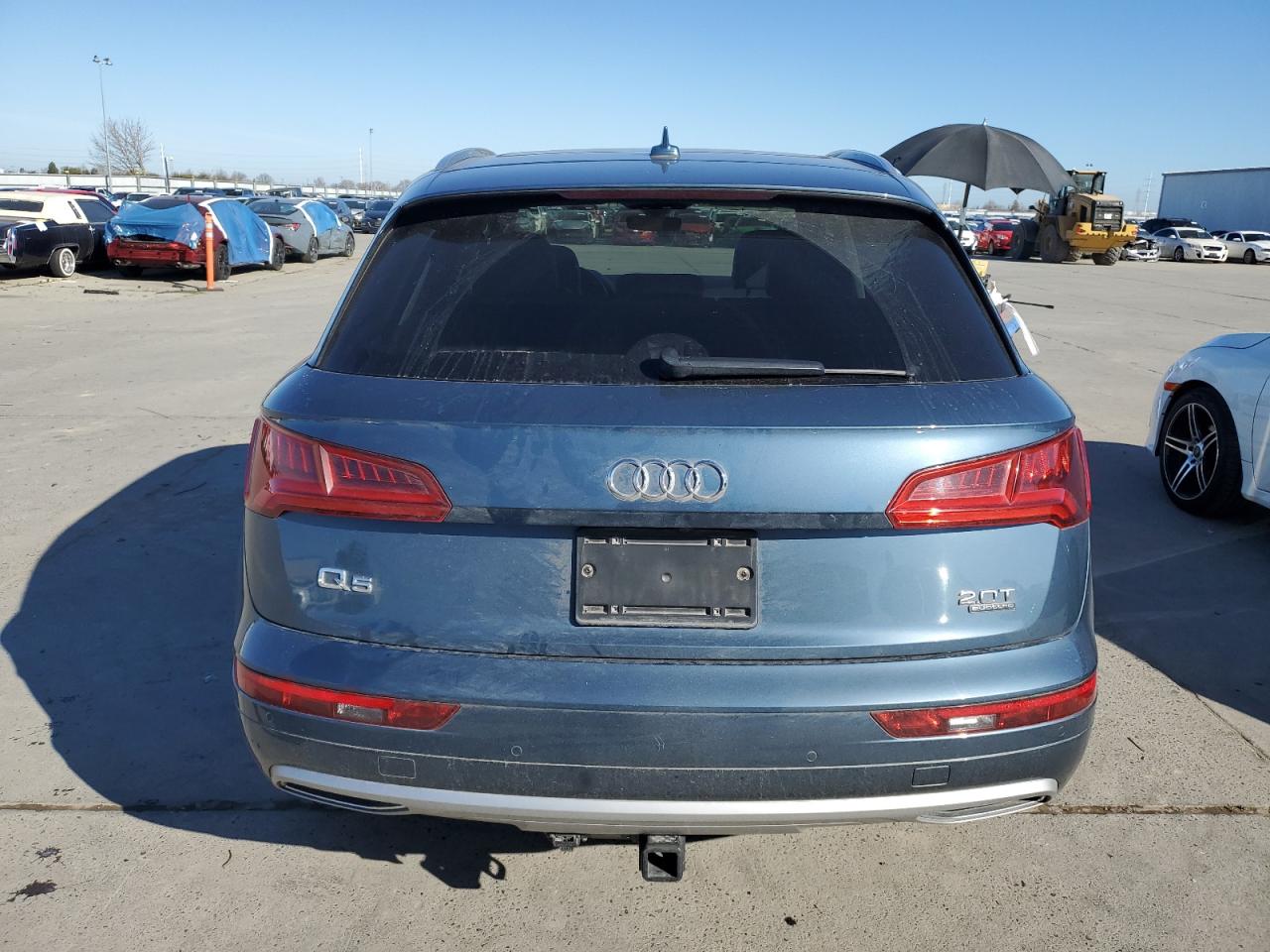 2018 Audi Q5 VIN WA1BNAFY5J2228735 Copart auction photo, front end damage thumbnail 6