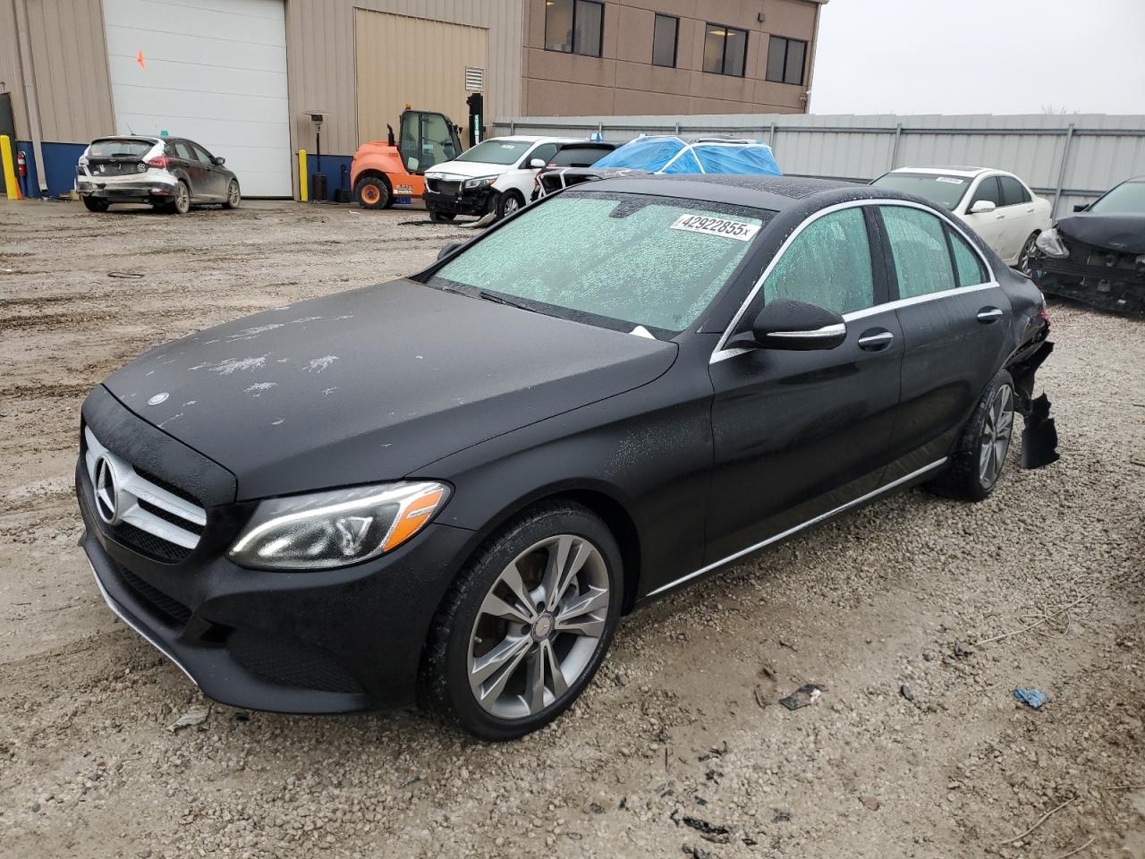 2015 Mercedes-Benz C-klasse VIN 55SWF4KBXFU018609