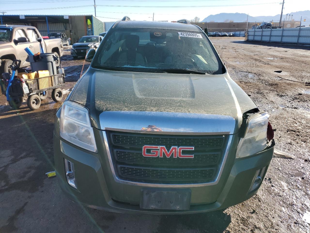 2015 GMC Terrain VIN 2GKFLWE3XF6153612 Copart auction photo, all over damage thumbnail 5