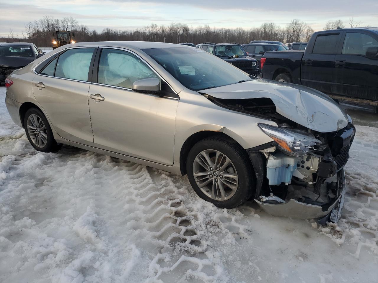 2017 Toyota Camry VIN 4T1BF1FK2HU409574 Copart auction photo, front end damage thumbnail 4