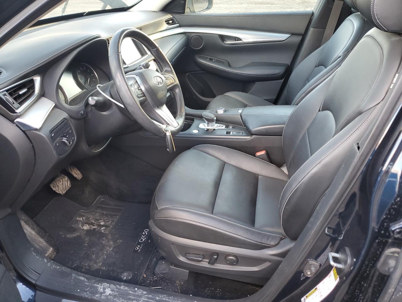 2019 Infiniti QX50 VIN 3PCAJ5M3XKF141682 Copart auction photo, side damage thumbnail 7