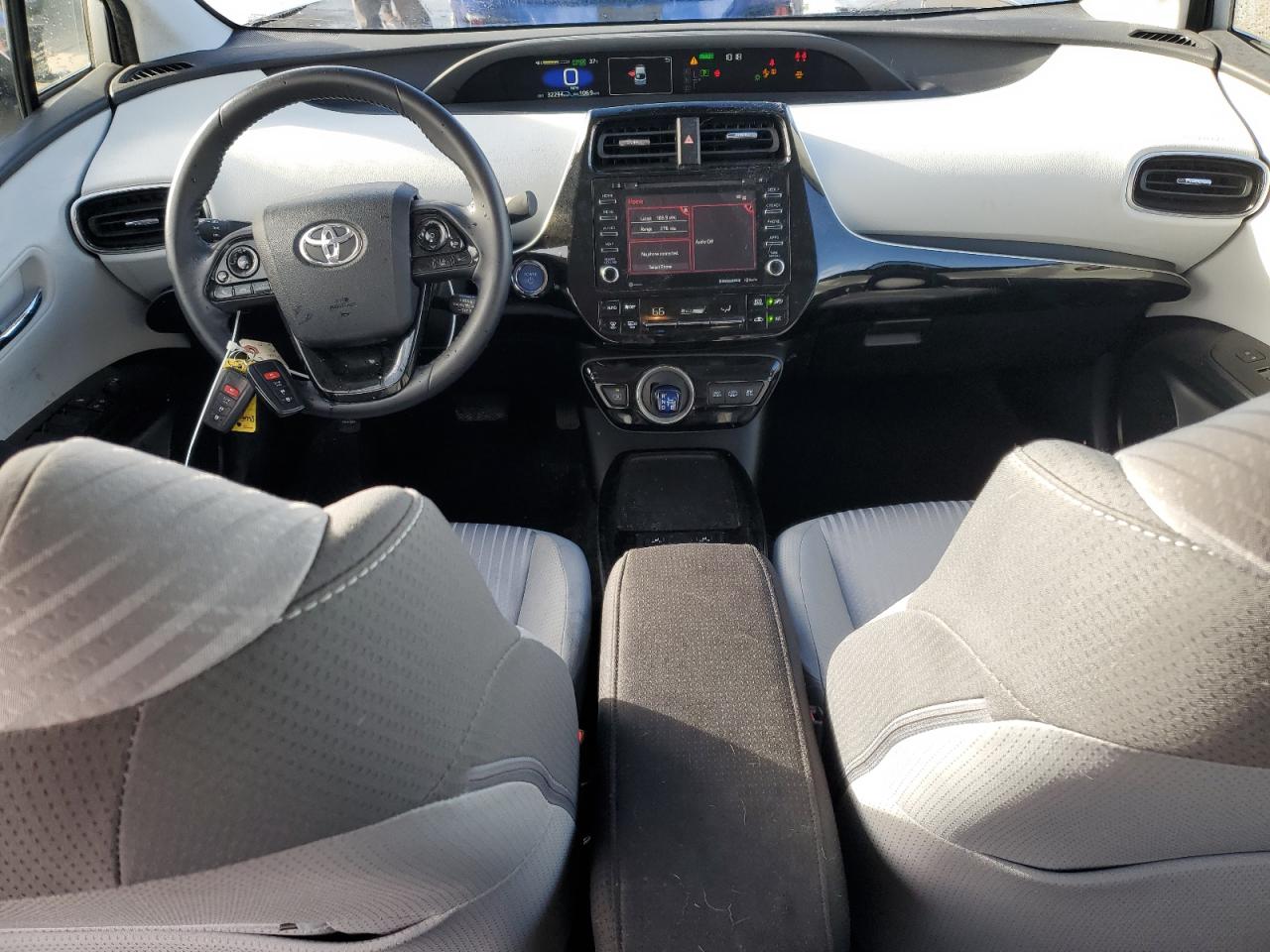 2021 Toyota Prius VIN JTDKAMFP9M3195019 Copart auction photo, front end damage thumbnail 8