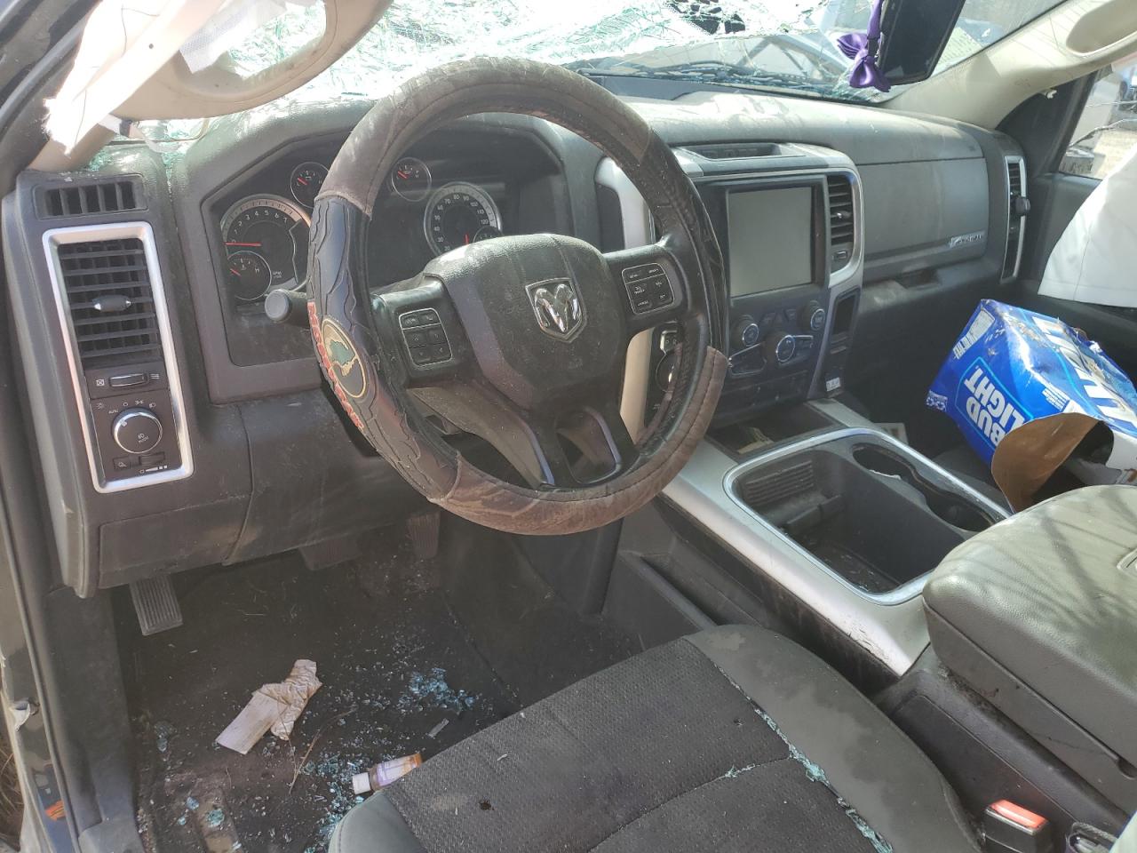 2017 RAM 1500 VIN 3C6RR7LT6HG642765 Copart auction photo, rollover / mechanical damage thumbnail 8