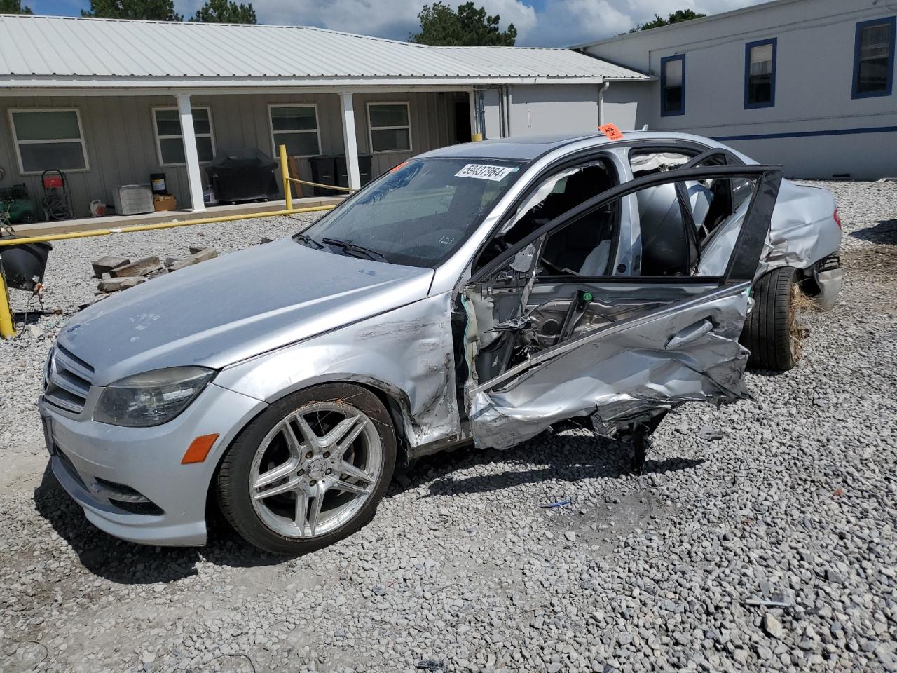 2011 Mercedes-Benz C-klasse VIN WDDGF5EB6BR153507