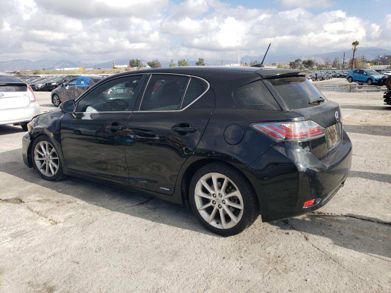 2012 Lexus CT VIN JTHKD5BH7C2089828 Copart auction photo, front end damage thumbnail 2