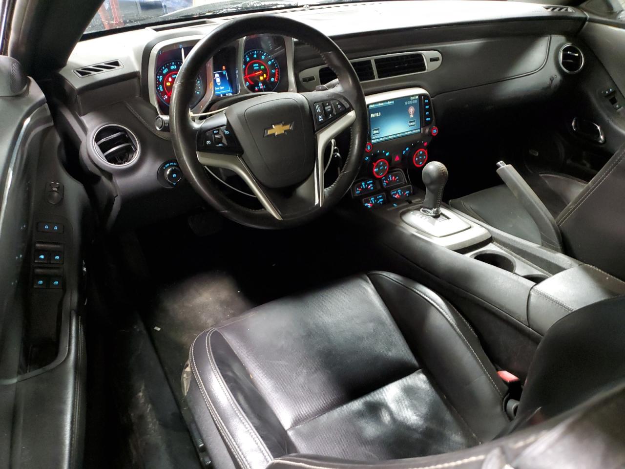 2015 Chevrolet Camaro VIN 2G1FF3D33F9279935 Copart auction photo, all over damage thumbnail 8