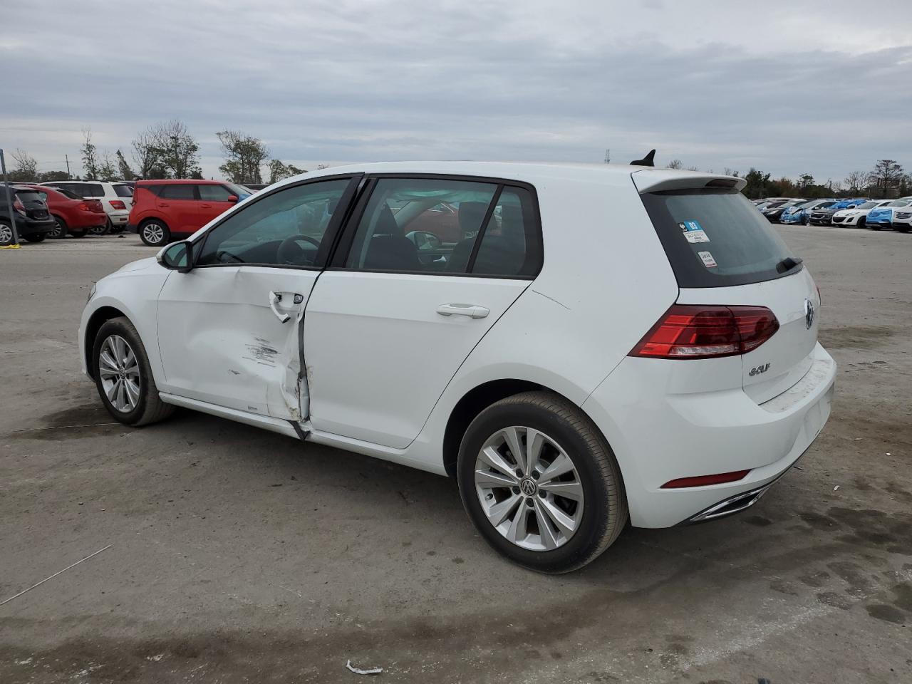 2020 Volkswagen Golf VIN 3VWG57AU2LM010988 Copart auction photo, side damage thumbnail 2